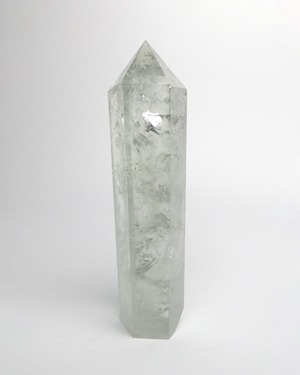 Green Amethyst グリーンアメジスト (プラシオライト) ⭓ タワー ⭔ POLISHED