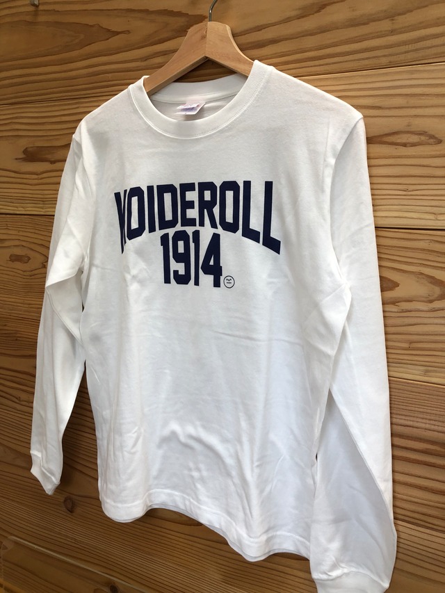 KOIDE ROLL T-shirt（1914）長袖 WHITE