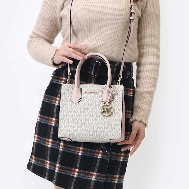 マイケルコース MICHAEL KORS ショルダーバッグ レディース 2WAY ハンドバッグ レザー パウダーブラッシュ マルチ 斜めがけ コンパクト 35S1GM9M2B PWDBLUSHMLT