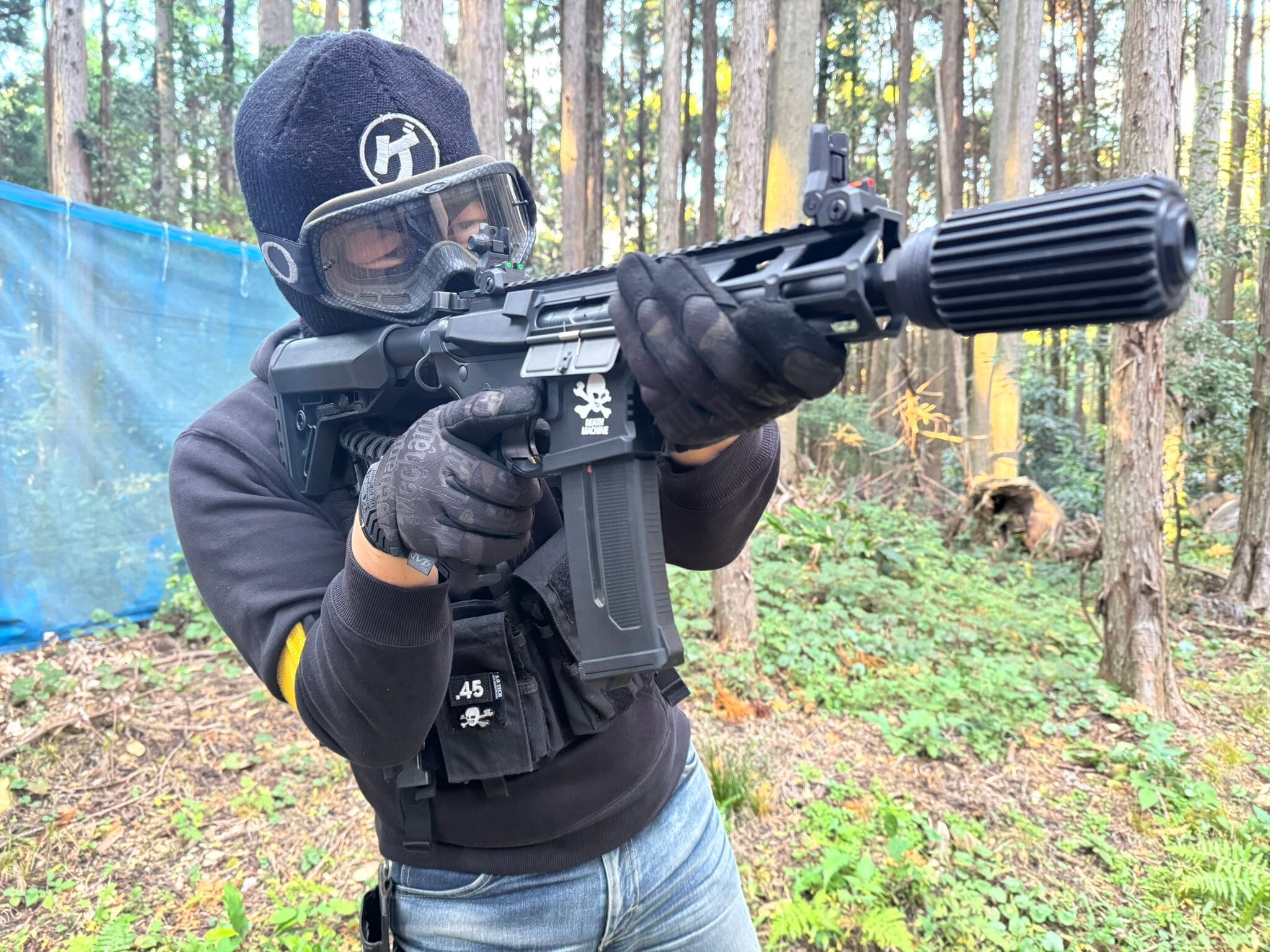 DEATH MACHINE Σ 専用 HEAT-RIDGE サプレッサー【ロング】 | BURST