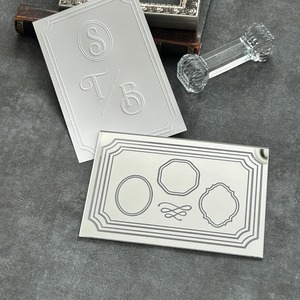 エンボステンプレート// ポストカードフレーム