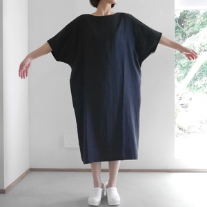 linen dolman one-piece  リネンドルマンワンピース　evam eva