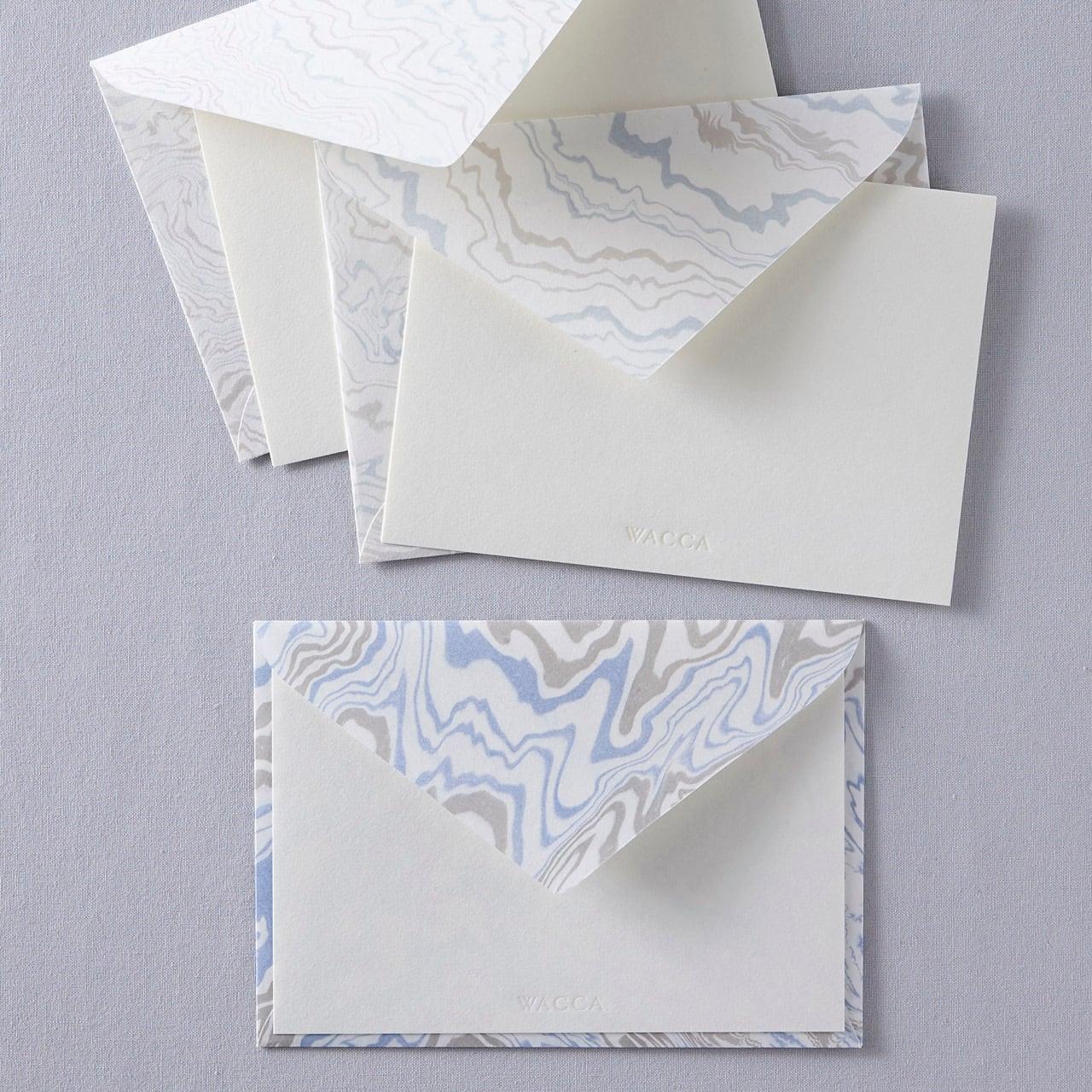 墨流し封筒カードセット 3枚入