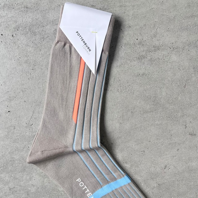 POTTENBURN TOHKII / stripe socks