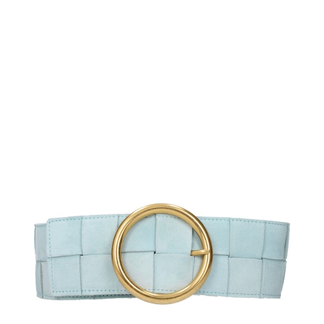 BOTTEGA VENETA ボッテガヴェネタ レディース ベルト スエード ブルー 577933V0HS33902