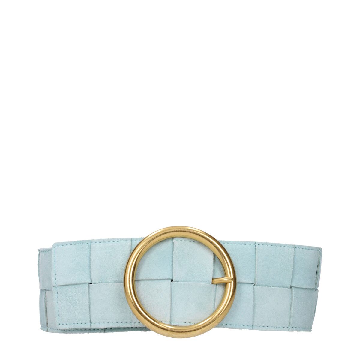 【新品】BOTTEGA VENETA ボッテガヴェネタ レディース ベルト スエード ブルー 577933V0HS33902