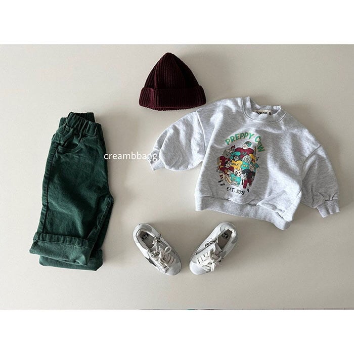 B597【即納】crew sweatshirt