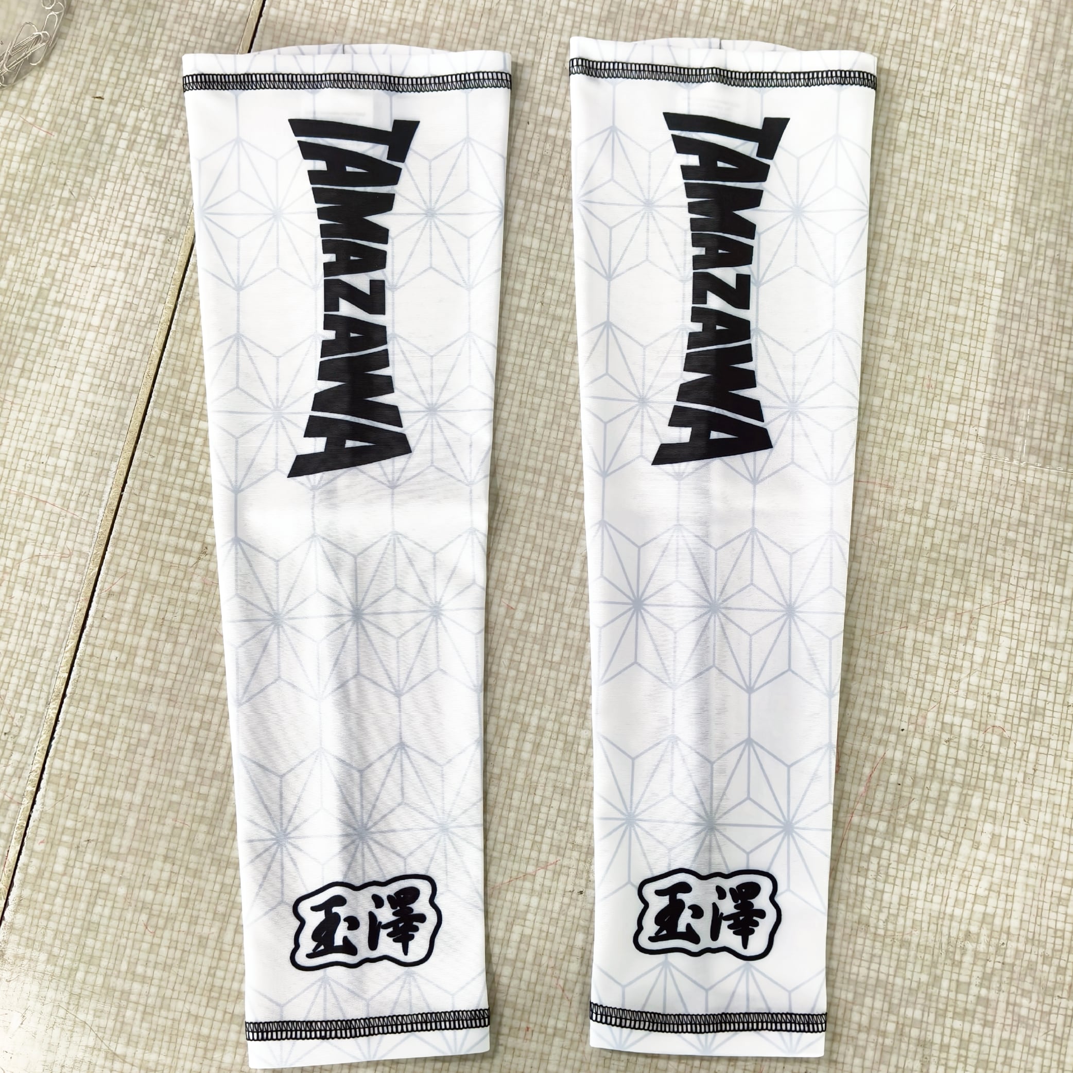 玉澤アームスリーブ TAS-001 両手セット|麻の葉模様昇華デザイン_04