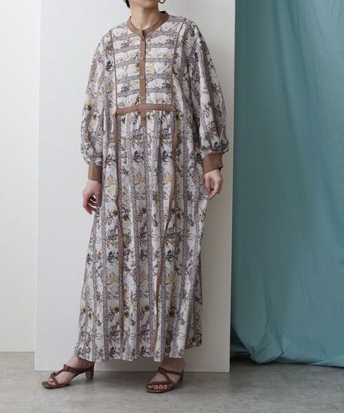 Eimee Law アフリカンサラサプリントスタンダードカラードレス