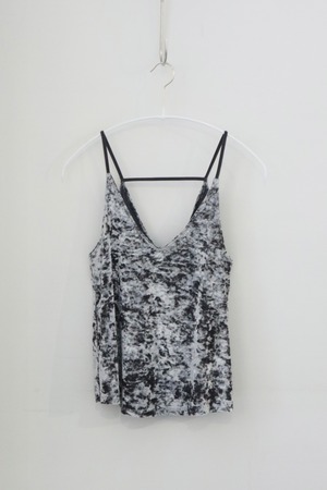 crushed velour camisole tops