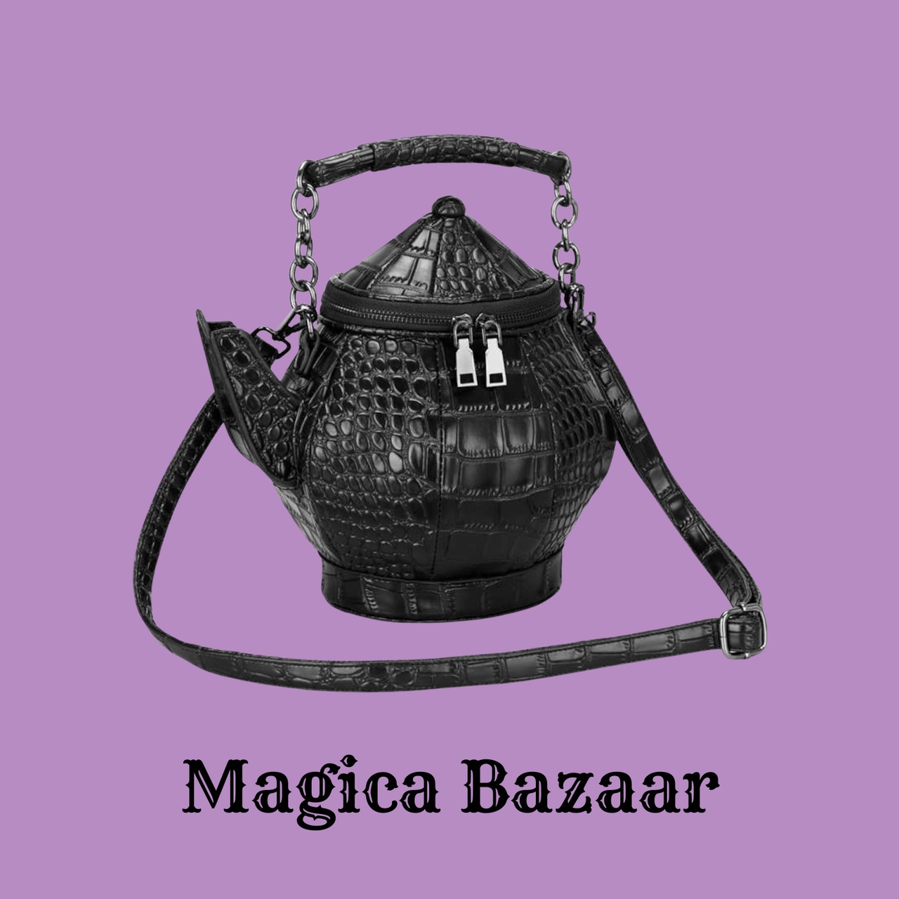 闇夜のお茶会〜ティーポットバッグ〜  M21111