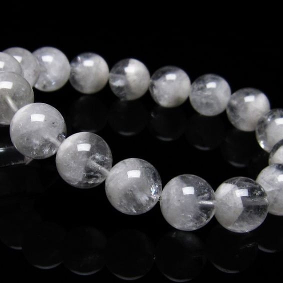 ファーデンクォーツ 水晶 ブレスレット 12mm 一点物 おまかせ便 111-22592