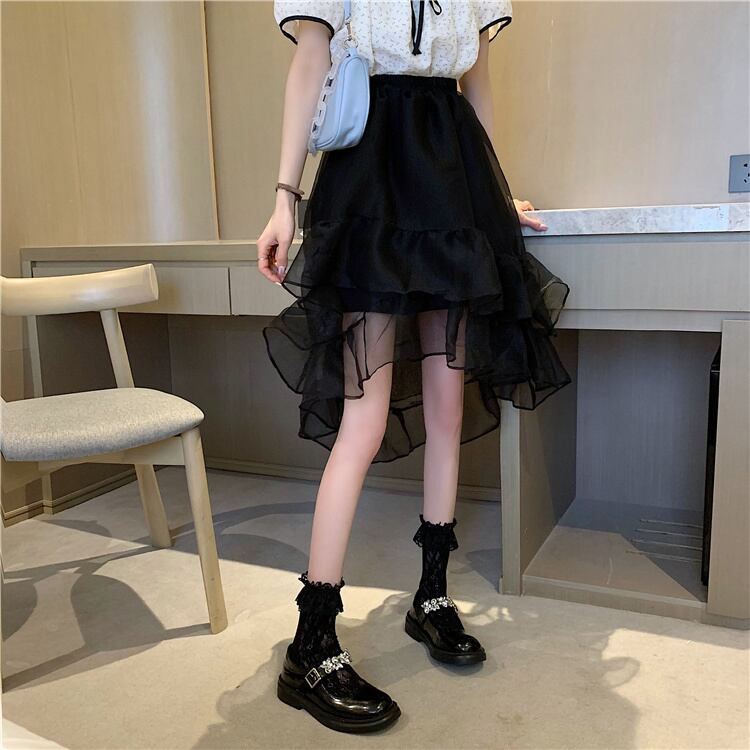 新品未開封】 スカート フィッシュテールシアースカート ファッション