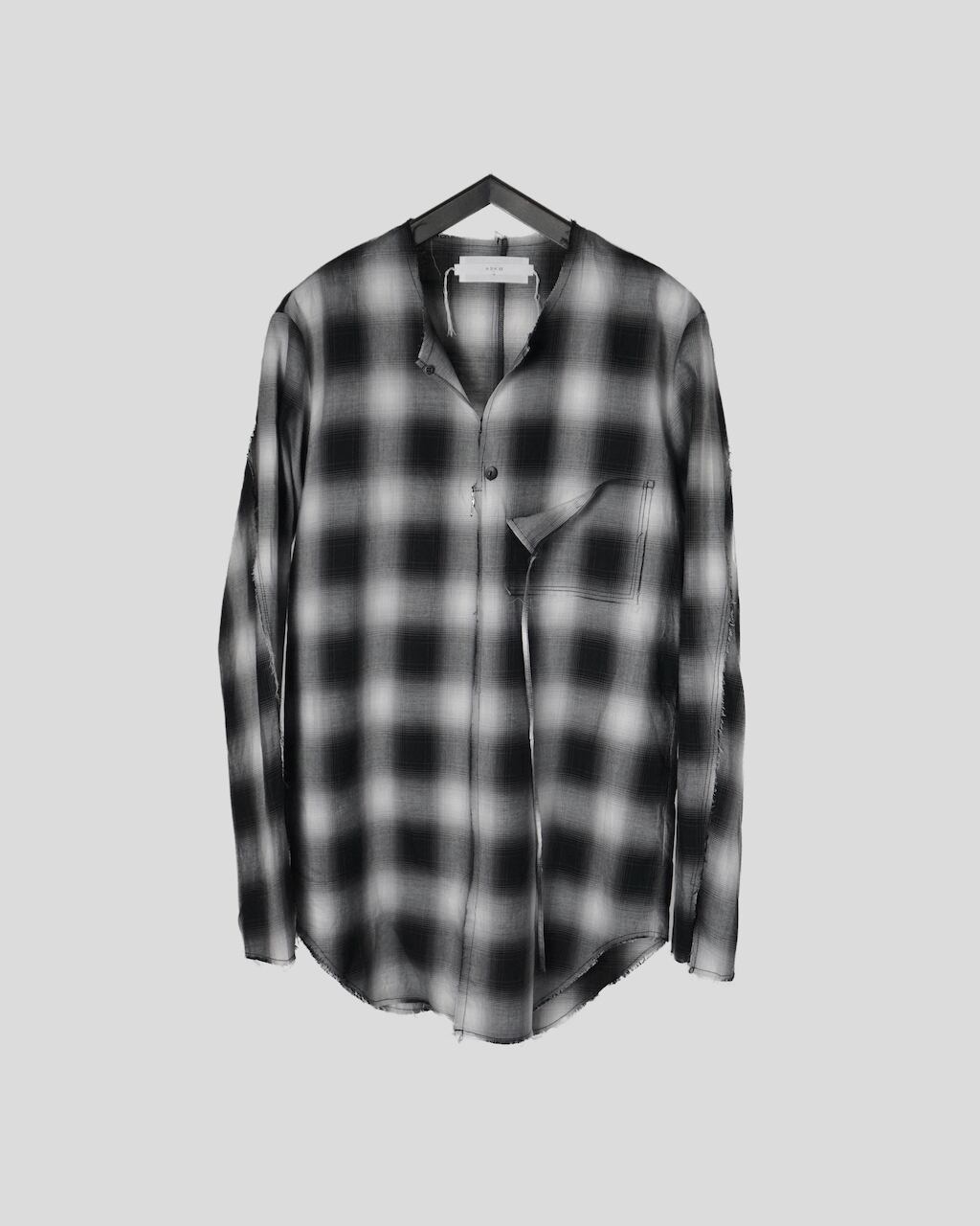 ご予約商品 ASKYY / FRONT ZIPPER TUNIC / WHTBLK | ASKYY TOKYO FLAGSHIP