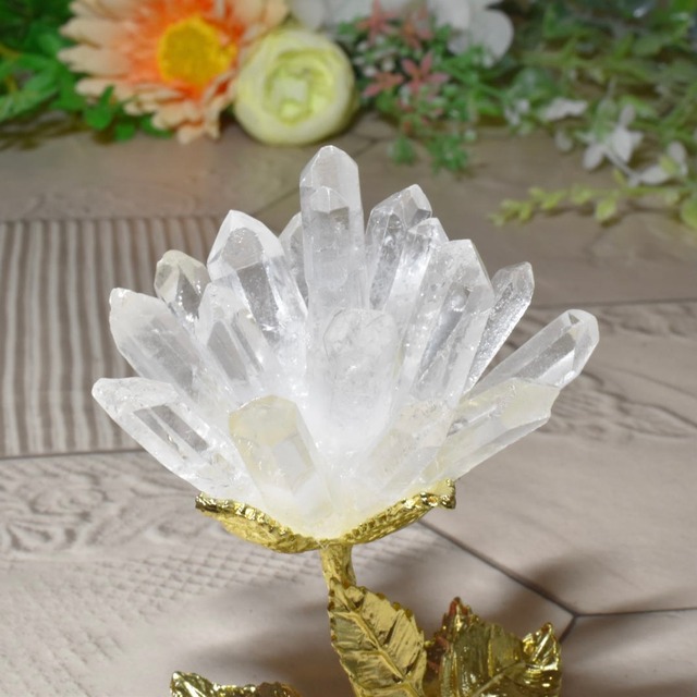 クォーツ×フラワー インテリア PI03-04