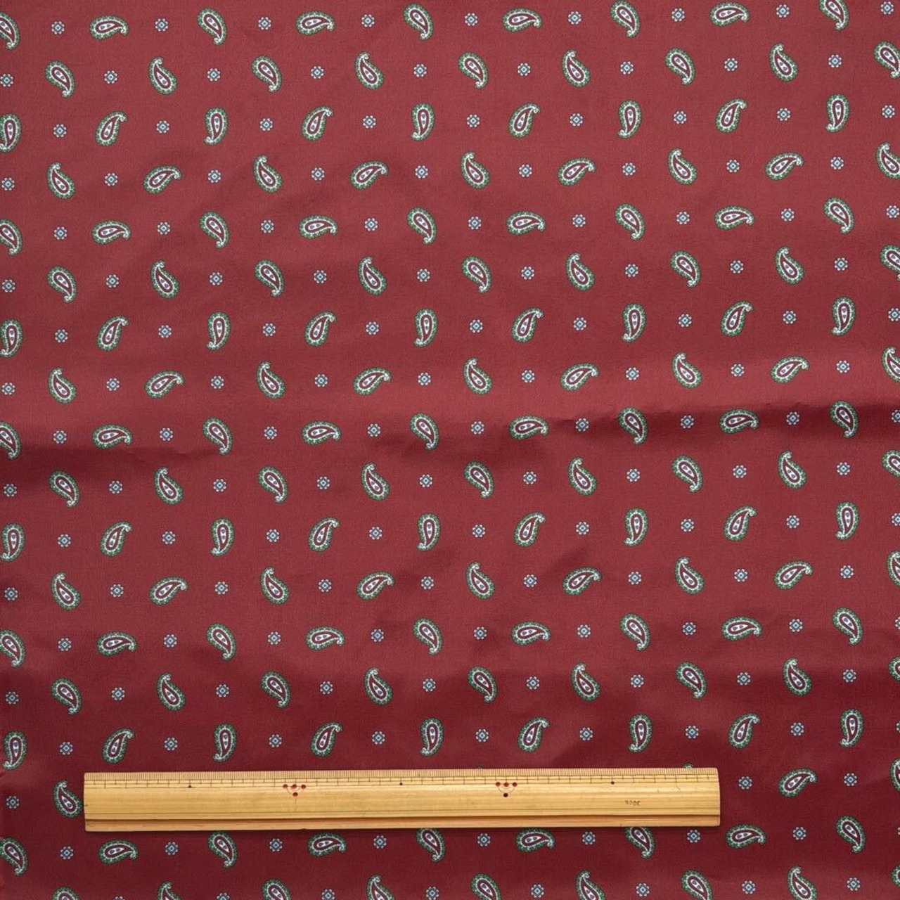 TC203◆1m◆SM◆ラスト1点!ポリエステル100%サテン生地◆ペイズリー