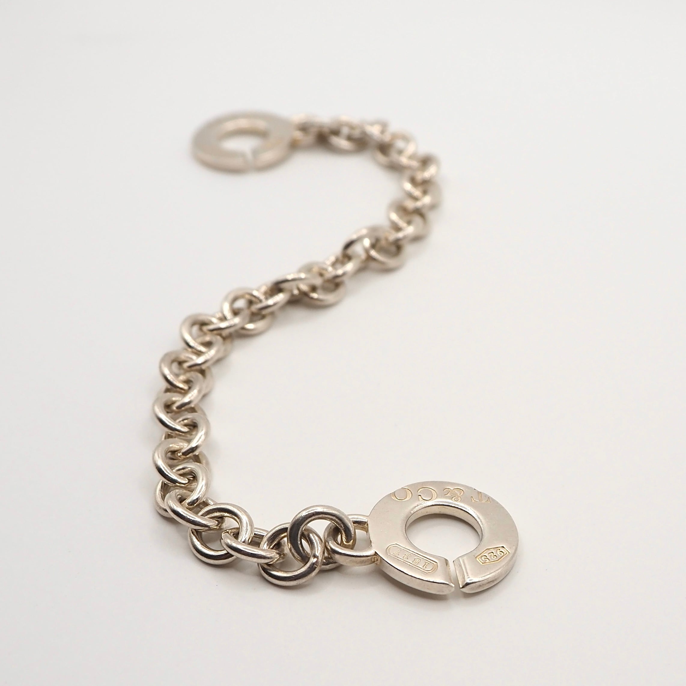 Tiffany&Co. 1837 サークルクラスプ ブレスレット シルバー925
