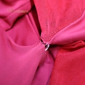 社交ダンス 衣装 ツーピース ピンク系 チャコットロイヤルダンス Chacott ROYAL DANCE 無地 シンプル 伸縮 ストレッチ ドレープ メッシュ 上品 タイト 練習 レッスン パーティー 長袖 鮮やか かわいい セットアップ 上下セット