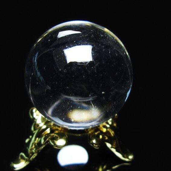 水晶 丸玉 20mm 一点物 141-7614