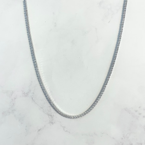 【SV1-69】12-15inch adjustable silver chain necklace