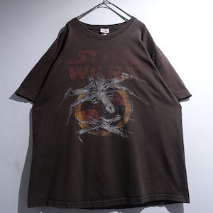 "STAR WAR" Bworn X-Wing Print Desgin T-shirt