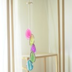 Clear Rainbow 24 - アゲートヒーリングチャイム / Agate Sun Catcher Wind Chime 896