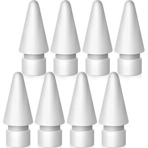 【数量限り】Apple Pencil交換用チップ 第1世代/第2世代チップ iPad Pencilペン先アクセサリー Apple Pen 1/2世代用 (8パック)