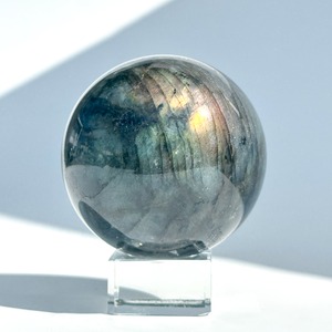 Bigラブラドライト スフィア 91◇ Labradorite ◇天然石・鉱物・パワーストーン・インテリア
