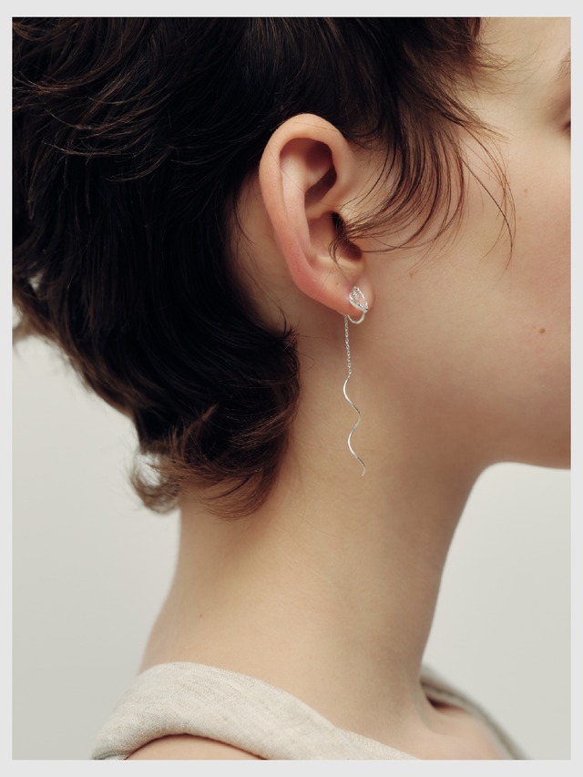 Earring/Pierce -Silver-