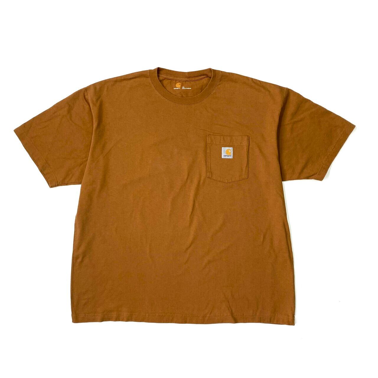 Carhartt カーハート ポケットtシャツ 古着 メンズxl ブラウン 茶色 Tシャツ Sa24 Cave 古着屋 公式 古着通販サイト