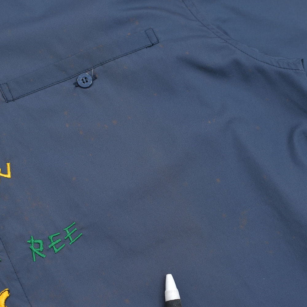 雰囲気系 90s~ 日本製 PIASPORTS チロル風 刺繍デザイン 半袖 雰囲気系 90s~ 日本製 PIASPORTS チロル風 刺繍デザイン 半袖