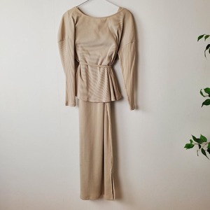 【USED】アズール ロングワンピース　2ＷＡＹ　美品