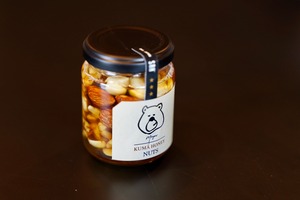 ナッツのはちみつ漬け KUMA HONEY NUTS 140g