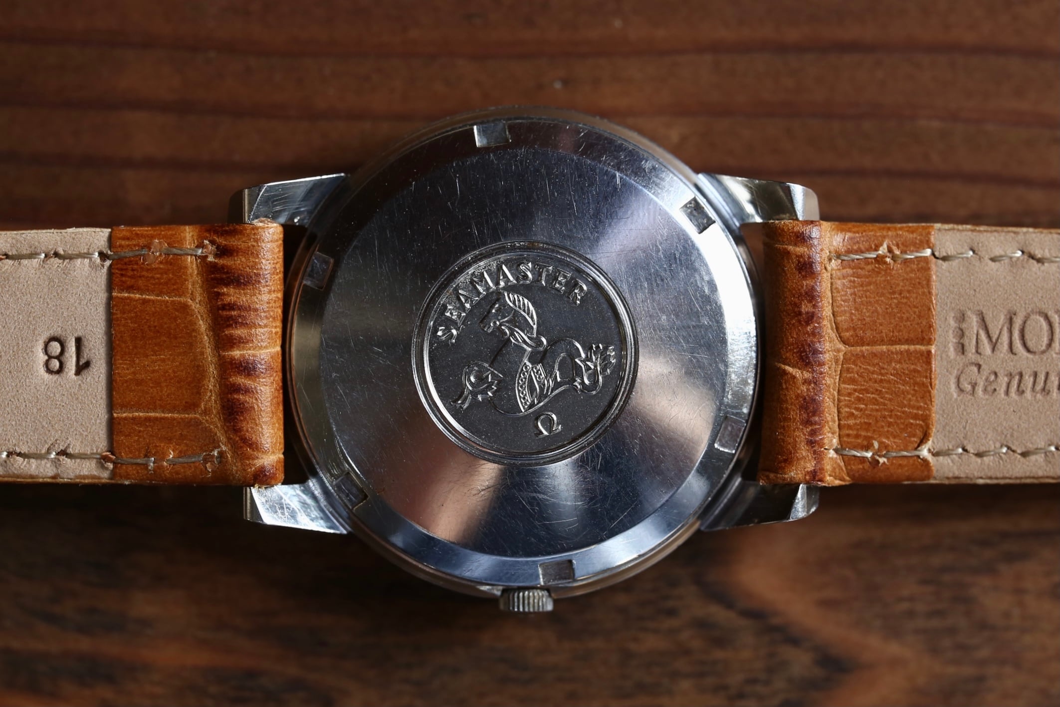 OMEGA】 1960's オメガ シーマスター クロスライン デイト 多面カット