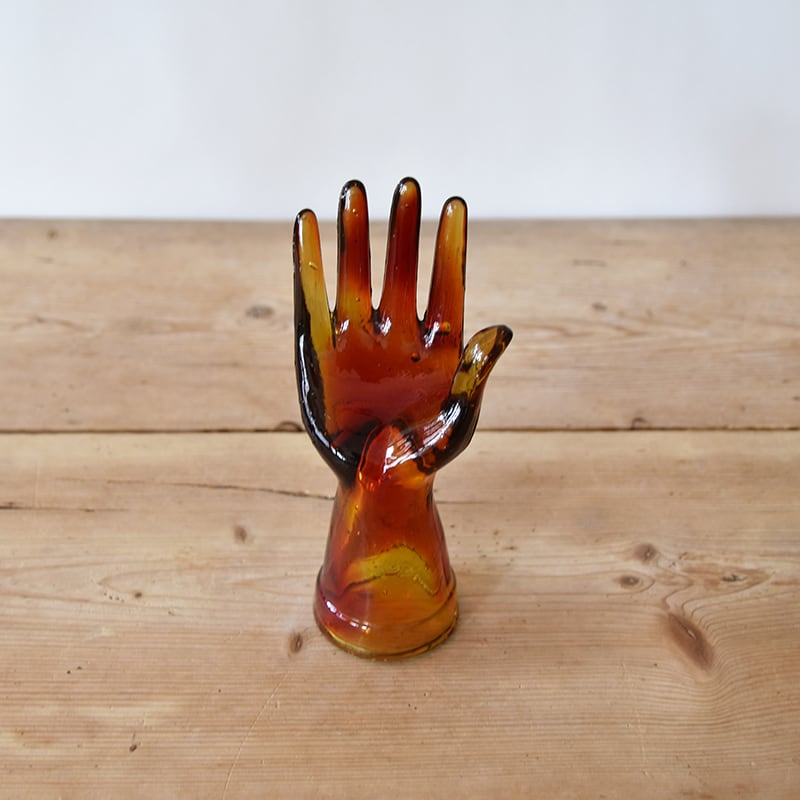 Glass Hand Object / ガラス ハンド オブジェ / 2009BNS-012 | BANSE