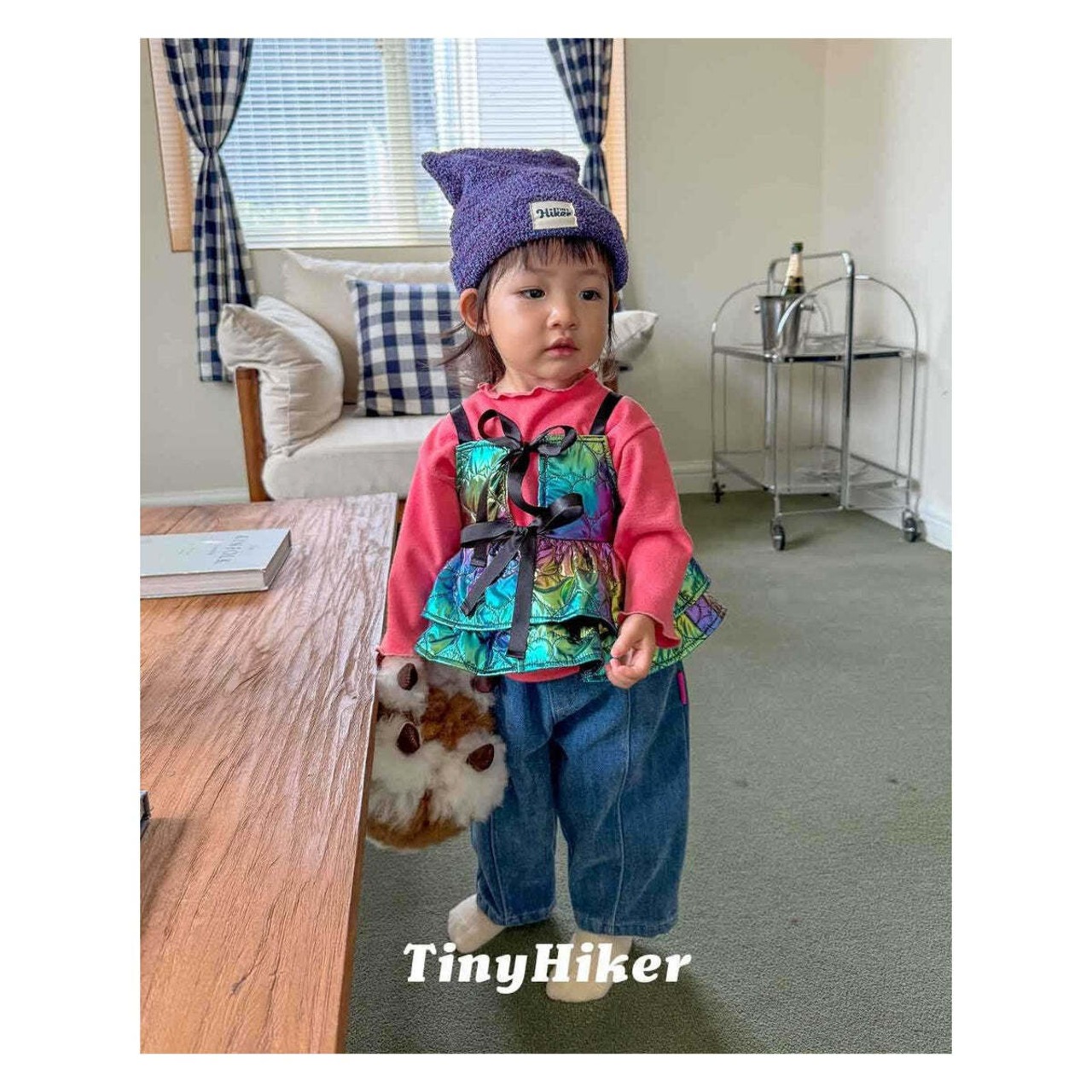 【取寄】Tiny Hiker シャイインキルティングキャミソールトップキルティングタンクトップ｜冬服｜韓国子供服