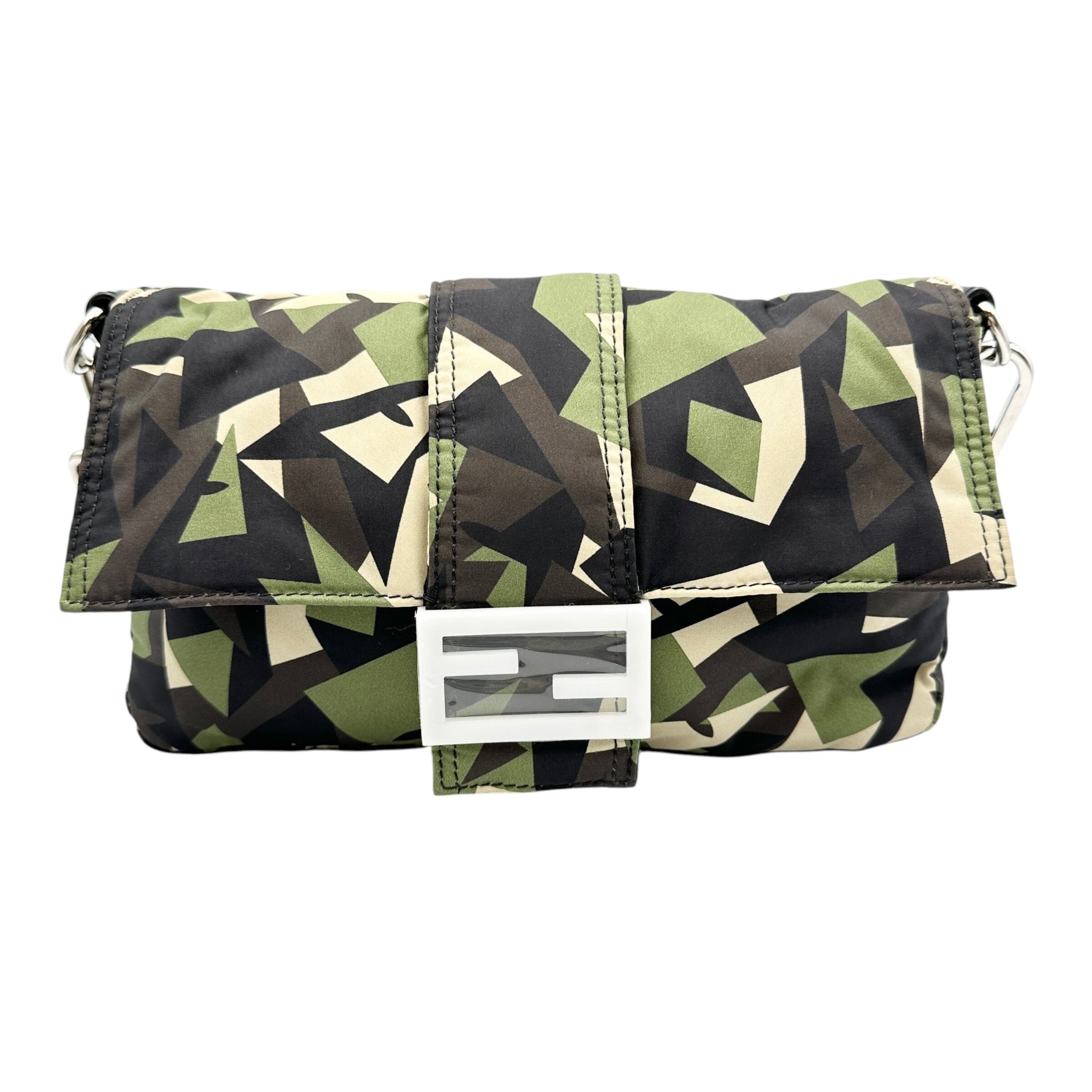 FENDI フェンディ 7VA472 マンマバケット カモフラージュ 2WAYショルダーバッグ 33031-202609