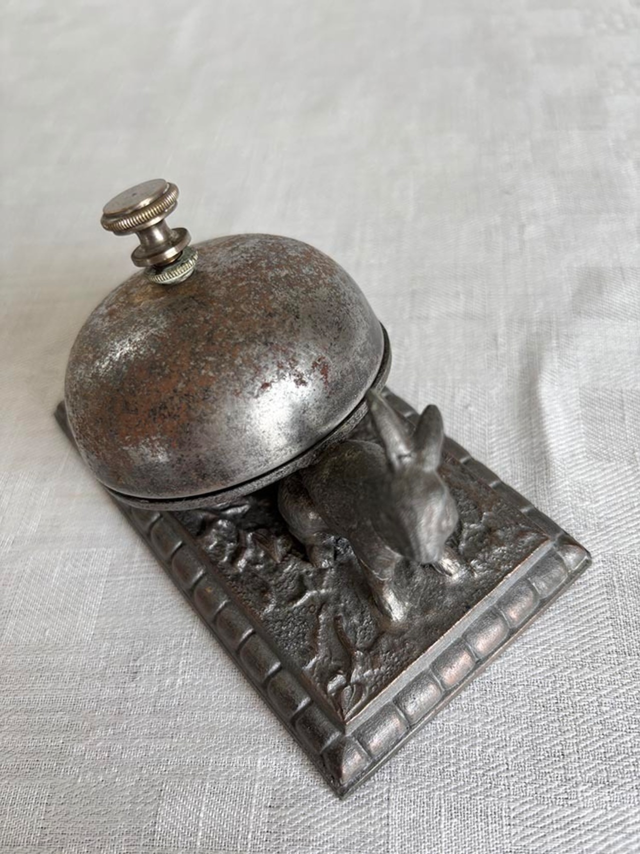 呼び鈴　卓上ベル　カウンターベル　うさぎ　ラパン　19otf12-2