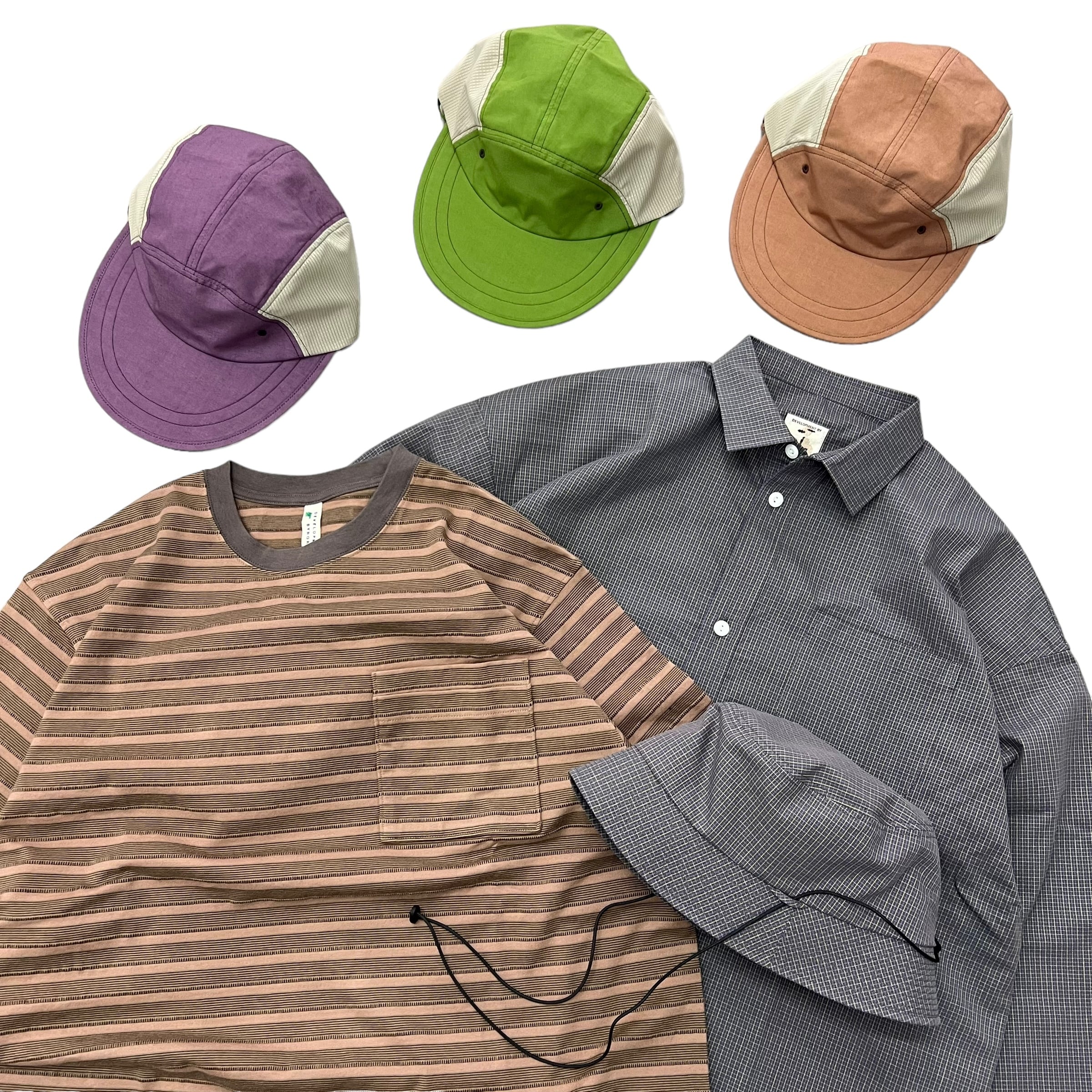 NOROLL / NORMAL SHIRT MULTI VIOLET | THE NEWAGE CLUB