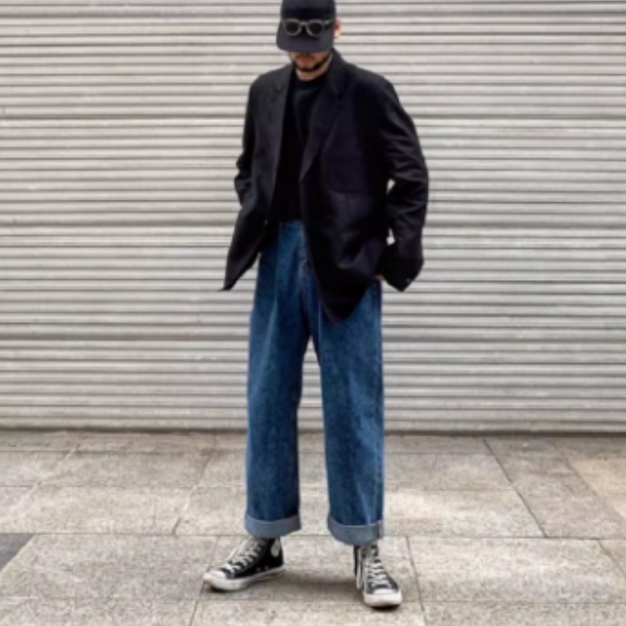 ストレートステッチ ワイドパンツ　TB1825・画像5