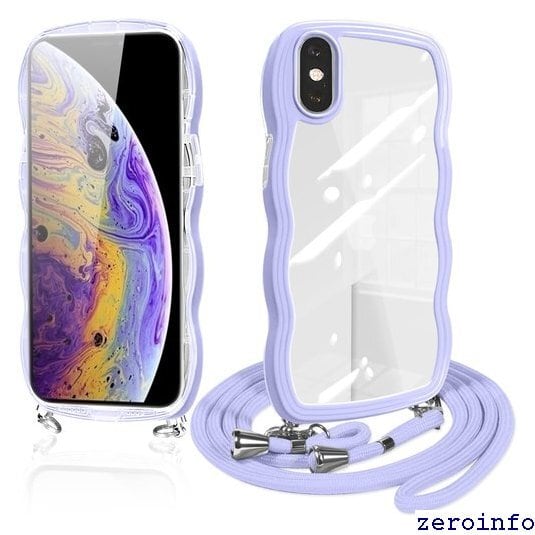 ルイヴィトン iPhoneX/XS 首掛け紐付き スマホケース #097277 