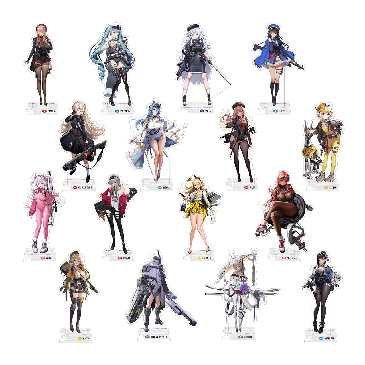 AREA 北海道 ニケ アクリルジオラマ スノーホワイト 勝利の女神