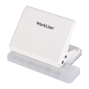 【新着特価】WORKLION ルーズリーフ 穴あけパンチ10穴： 多穴パンチ30穴/26穴/20穴/10穴 ペーパーパンチャーA4/B5/A5対応 穴あけ枚数10枚 あなあけパンチ