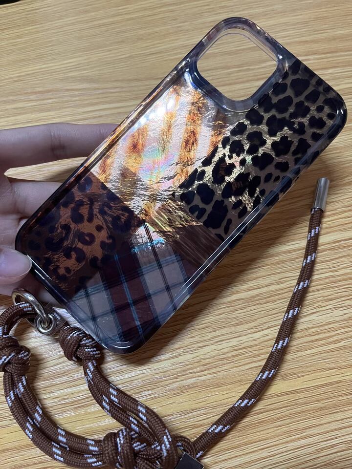新品⭐︎BALZAC ヒョウ柄 レザーケース iPhone 16 Pro Max Leopard Case for iPhone 16