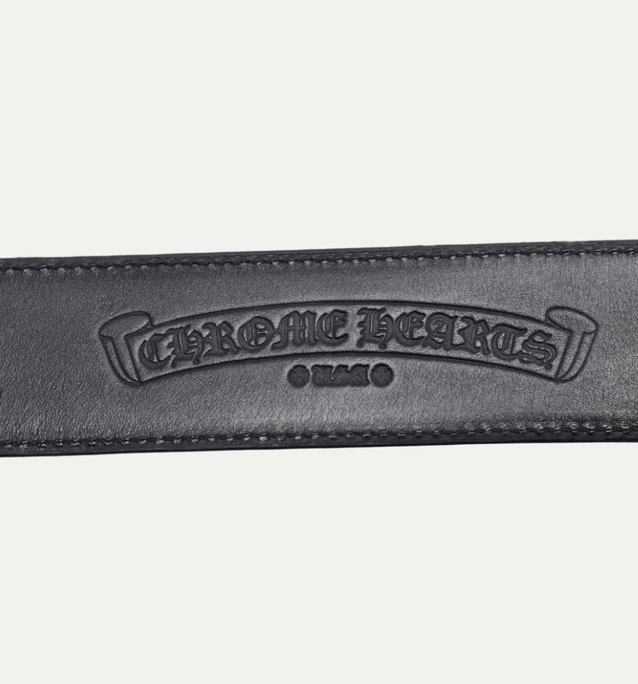 CHROME HEARTS クロムハーツ セメタリークロスベルト Cemetery Cross
