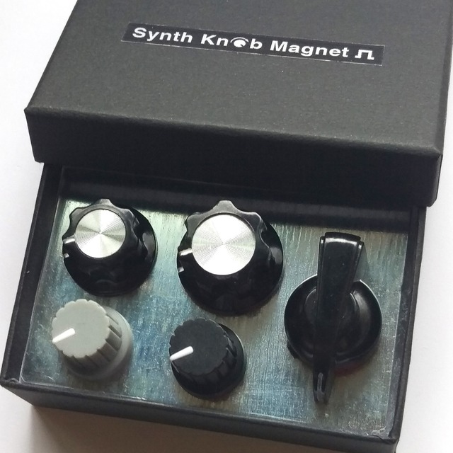 【マグネット】SKMモノトーンアソートセット Synth Knob Magnet