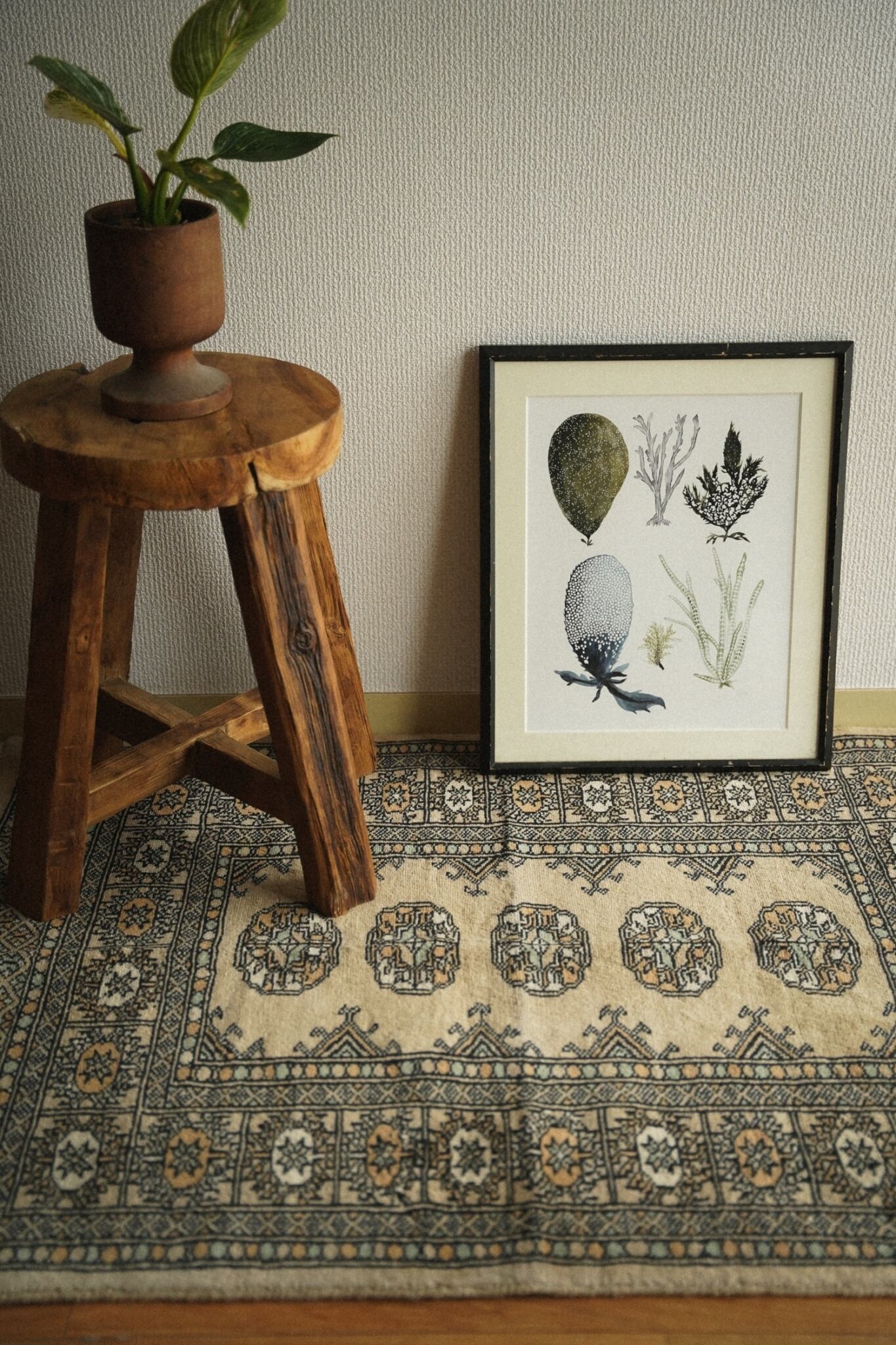 1544-Vintage Pakistan rug