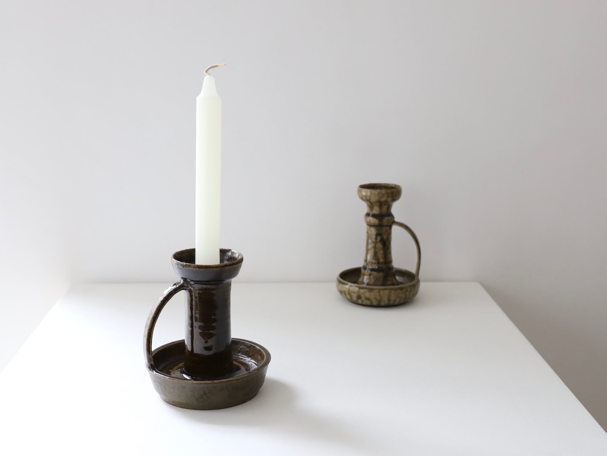 八塊柴窯工房 「 燭台 」 4 | Galerie NUAGE