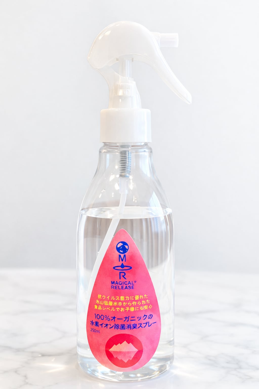100%自然成分の水素イオン除菌消臭スプレー