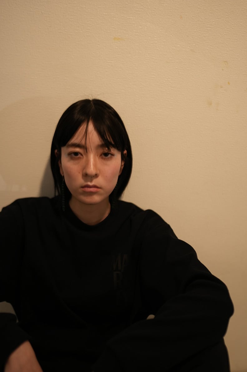 MOON TREE PLANET - long T black